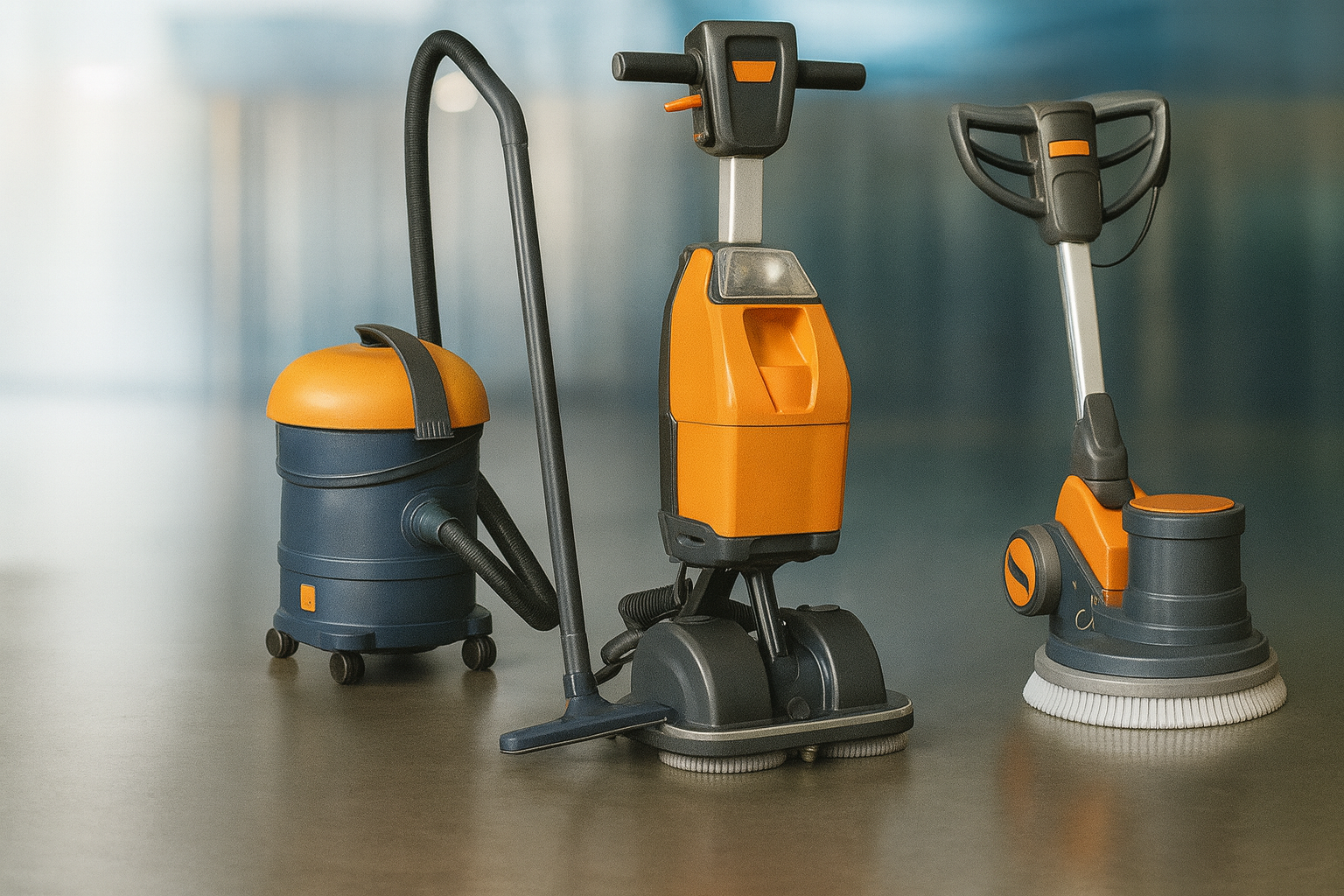 Diversey cleaning chemicals display